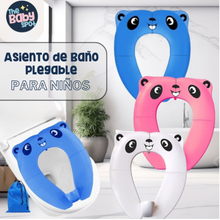 Cargar imagen en el visor de la galería, Asiento de Baño Plegable para Niños
