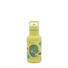 Cargar imagen en el visor de la galería, Botella de acero inoxidable con aislamiento al vacío (350 ml) - Cracky El Dinosaurio | SASSI