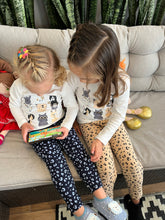 Cargar imagen en el visor de la galería, Legging para niña afranelada - Leopardo (Desde T4 hasta T10)