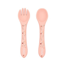 Cargar imagen en el visor de la galería, Kit de tenedor y cuchara de Silicona - Slurpy El Pulpo | SASSI