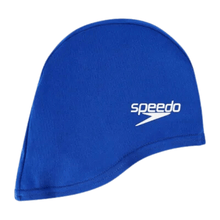 Cargar imagen en el visor de la galería, Gorro de Natación de tela Junior – Poliéster Azul (2 a 6 años) | SPEEDO
