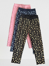 Cargar imagen en el visor de la galería, Legging para niña afranelada - Leopardo (Desde T4 hasta T10)