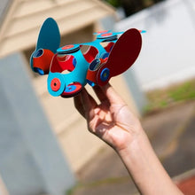 Cargar imagen en el visor de la galería, Itsy Pack Blue Green – Juego Magnético de Construcción (Edad: 4 años)| Clixo