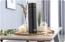 Cargar imagen en el visor de la galería, Termo de Acero Inoxidable para Líquidos negro – 450 ml | REER