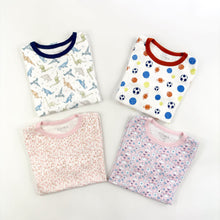 Cargar imagen en el visor de la galería, Pijama Infantil de Invierno Coronas – Set 2 Piezas en Algodón Pima | ELEFANTA