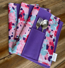Cargar imagen en el visor de la galería, Individual infantil con bolsillo para cubiertos 40 x 30 cm - Varios | ALBA FOR KIDS