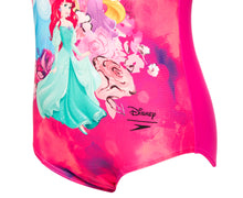 Cargar imagen en el visor de la galería, Traje de Baño Niña Disney Princess Rosado (Tallas: 4-5 años, 5-6 años, 7-8 años) | SPEEDO