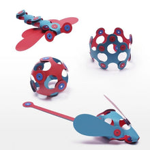 Cargar imagen en el visor de la galería, Itsy Pack Flamingo - Turquoise – Juego Magnético de Construcción (Edad: 4 años)| Clixo