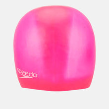 Cargar imagen en el visor de la galería, Gorro de Natación Speedo Moulded Silicona Cap Niños – Rosado (6 a 14 años) | SPEEDO
