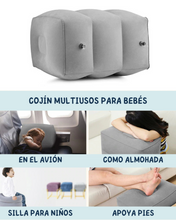 Cargar imagen en el visor de la galería, Cojín inflable multiuso para viajes con bebés y niños