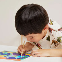 Cargar imagen en el visor de la galería, Scratch Art – Dinosaurs (Edad:5 a 8 años) | Tiger Tribe
