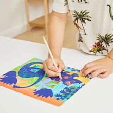 Cargar imagen en el visor de la galería, Scratch Art – Dinosaurs (Edad:5 a 8 años) | Tiger Tribe
