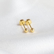 Cargar imagen en el visor de la galería, Aretes de Oro 18K - Bolitas
