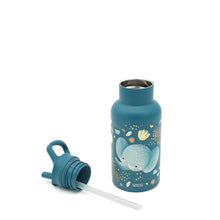 Cargar imagen en el visor de la galería, Botella de acero inoxidable con aislamiento al vacío (350 ml) - Chewy El Elefante | SASSI
