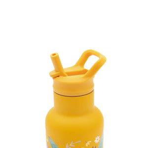Botella de acero inoxidable con aislamiento al vacío (350 ml) - Chompy El Leon | SASSI