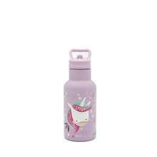 Cargar imagen en el visor de la galería, Botella de acero inoxidable con aislamiento al vacío (350 ml) - Sparkly El Unicornio | SASSI
