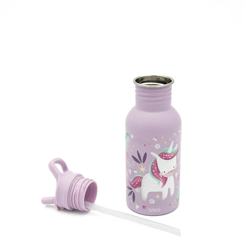 Botella de acero inoxidable - 500 ml - Sparkly El Unicornio| SASSI