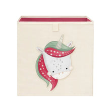 Cargar imagen en el visor de la galería, Caja Organizadora Cuadrada - Sparkly El Unicornio | SASSI
