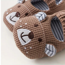 Cargar imagen en el visor de la galería, Pantuflas para Niños Teddy Bear - Marrón
