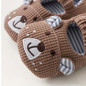 Pantuflas para Niños Teddy Bear - Marrón