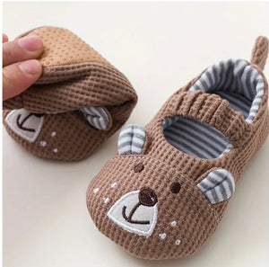 Pantuflas para Niños Teddy Bear - Marrón