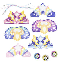 Cargar imagen en el visor de la galería, Crea 6 coronas llenas de color y brillo con Glitter Goo Crowns de Tiger Tribe. Glitter lavable, no tóxico y sin microplásticos. Ideal de 3 a 6 años.
