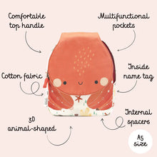 Cargar imagen en el visor de la galería, Mini Mochila - Slurpy El Pulpo | SASSI
