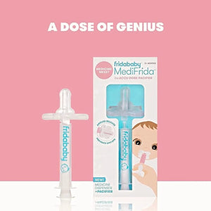 MediFrida "Accu-dose" – Dispensador de medicamentos con chupón para bebés | FridaBaby