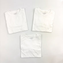 Cargar imagen en el visor de la galería, Polo Infantil Manga Larga Blanco en Algodón Pima - (1xS/35- 2xS/65- 3xS/95)| ELEFANTA
