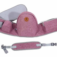 Cargar imagen en el visor de la galería, Asiento Portabebé / Soporte Canguro Ergonómico - Rosado | AUPA
