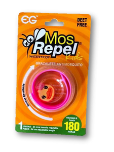 Brazalete Repelente Anti Mosquito KIDS – 24 cm | MosRepel