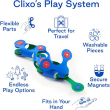 Cargar imagen en el visor de la galería, Itsy Pack Blue Green – Juego Magnético de Construcción  (Edad: 4 años)| Clixo
