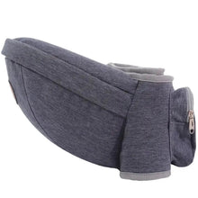 Cargar imagen en el visor de la galería, Asiento Portabebé / Soporte Canguro Ergonómico - Gris | AUPA
