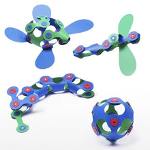 Cargar imagen en el visor de la galería, Itsy Pack Blue Green – Juego Magnético de Construcción  (Edad: 4 años)| Clixo
