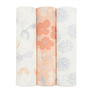 Set de 3 Mantas de Muselina de Bambú – Koi Pond | Aden + Anais