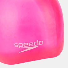 Cargar imagen en el visor de la galería, Gorro de Natación Speedo Moulded Silicona Cap Niños – Rosado (6 a 14 años) | SPEEDO
