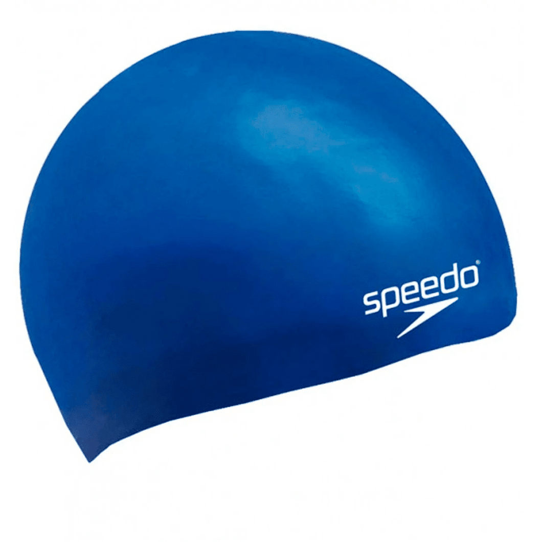 Gorro de Natación Speedo Moulded Silicona Cap Niños – Azul (6 a 14 años) | SPEEDO
