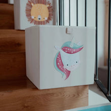 Cargar imagen en el visor de la galería, Caja Organizadora Cuadrada - Sparkly El Unicornio | SASSI
