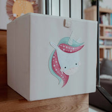 Cargar imagen en el visor de la galería, Caja Organizadora Cuadrada - Sparkly El Unicornio | SASSI
